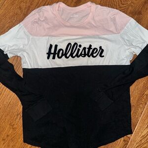 Hollister Light Pink Crew Neck Tee